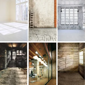 Laeacco Уникальный 3D Рисунок занавеска гостиная пол интерьер фотографический фон Фото фоны фотосессия Фотостудия