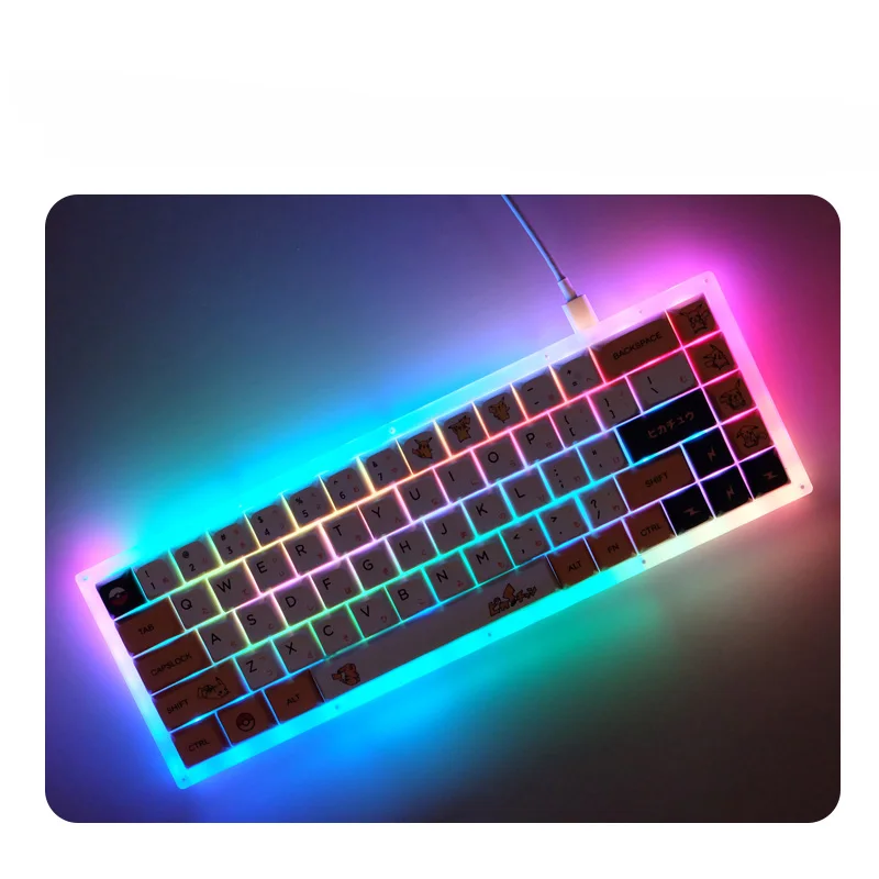 139 клавиши аниме Keycap XDA Profile PBT сублимационная механическая клавиатура для MX Switch с