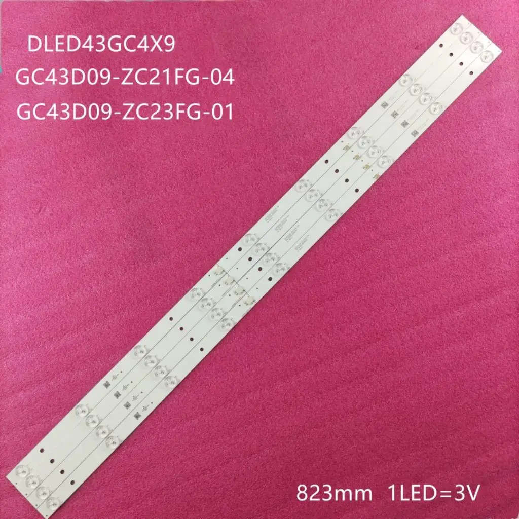 Использосветодиодный Светодиодная лента для подсветки 9 ламп Philips 43PFF5021 43PFF5011 T4312M