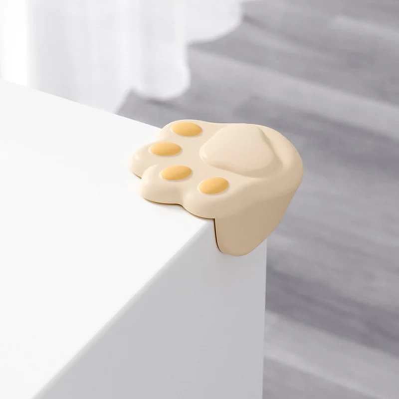 Protector de seguridad de silicona con dibujos animados para beb&eacute;s, protecci&oacute;n de la esquina de la Mesa, protectores para las esquinas anticolisi&oacute;n, 2 uds.-4