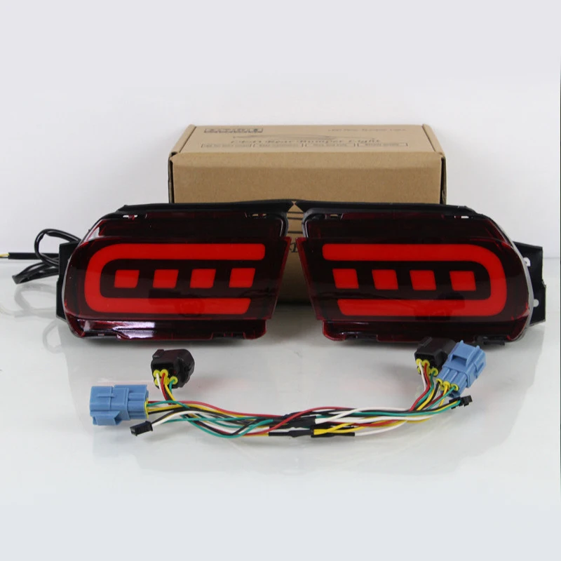 

2Pcs/Lot LED Reflector Rear Bumper Tail Light Brake Light for Toyota Land Cruiser Prado 150 LC150 FJ150 GRJ150 2010-2019