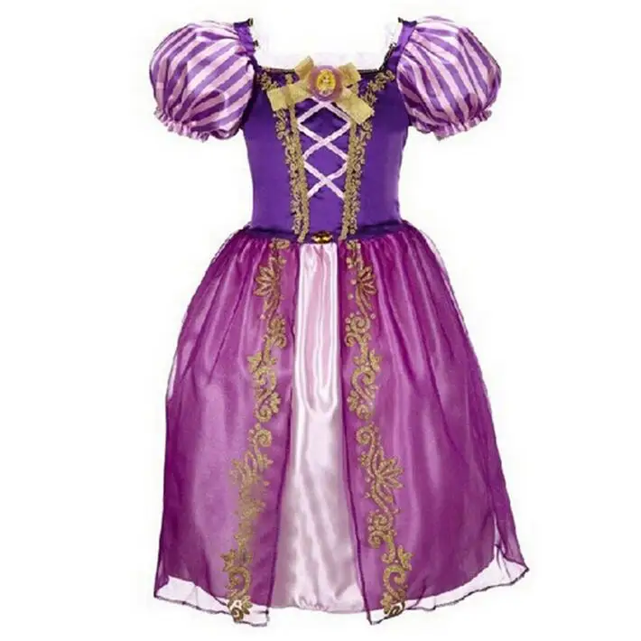 CNJiaYun Princess Girls Cinderella Dress Kids Clothing Snow Rapunzel Aurora Christmas Costume For Dresses | Детская одежда и обувь