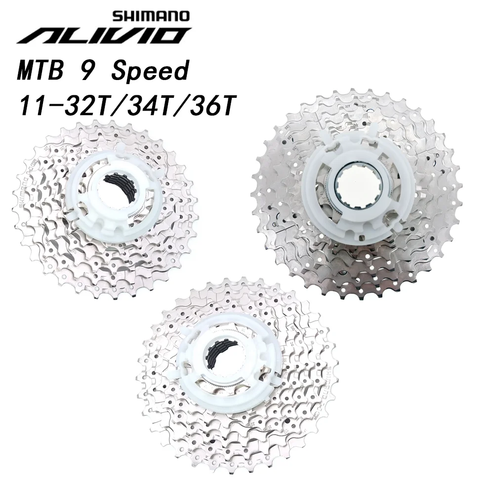 Alivio M4000 HG400-9 9 скоростной велосипед кассета MTB горный велосипед свободного хода HG400 9 S 11-32T 11-34T 11-36T 32t 34t 36t маховик