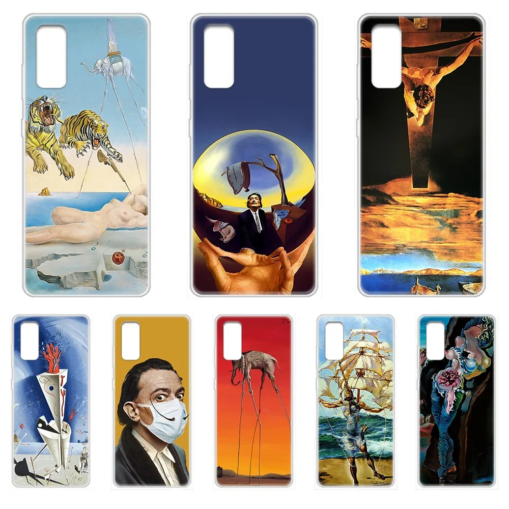 Чехол для телефона с художественной росписью SamSung Galaxy S 7 8 9 10 11 20 a 20e 50 51 70 71 Plus Edge