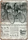Западной Авто велосипедов в западном стиле флаер Ретро жестяной знак Ностальгический орнамент металла плакат Гараж art deco Бар Кафе Магазин