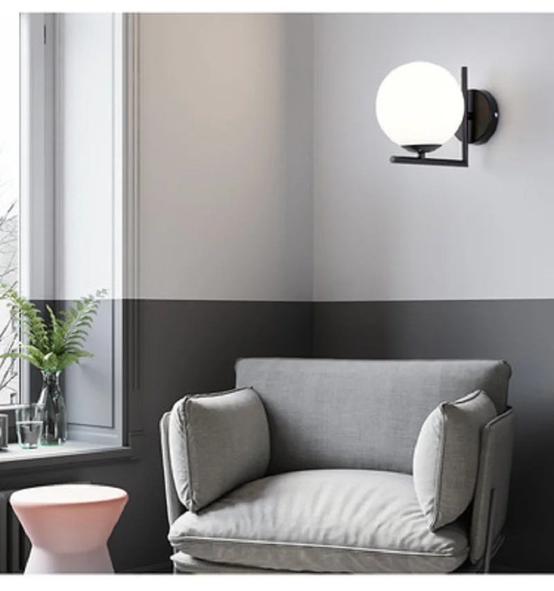 LukLoy современный минималистичный светодиодный настенный светильник