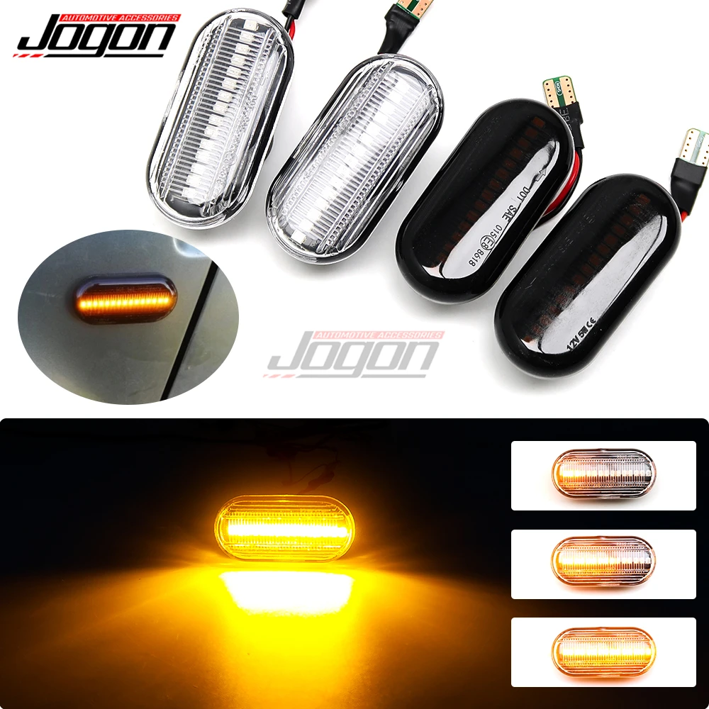 Автомобильный светодиодный динамический сигнал поворота последовательного