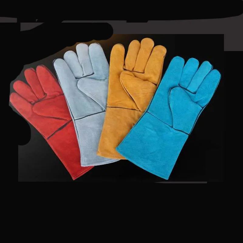 

Перчатки сварочные из коровьей спилковой кожи, 35 см