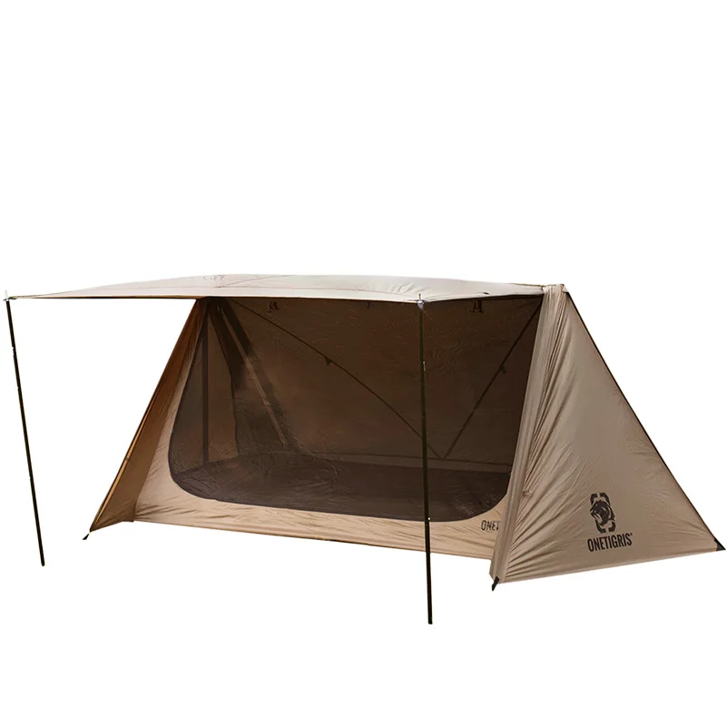 Туристическая палатка на 2-3 человек навес для кемпинга пикника рыбалки крыше в