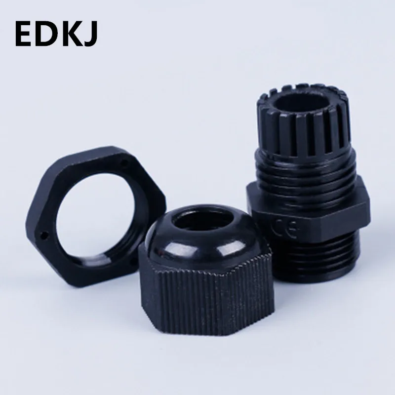 1 шт. водонепроницаемый разъем нейлонового пластикового кабеля