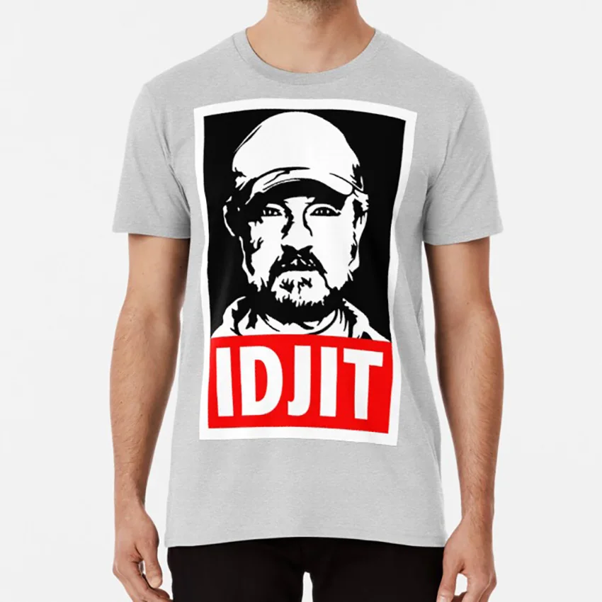 Сверхъестественная футболка Бобби Зингер IDJIT сверхъестественный зинцзит