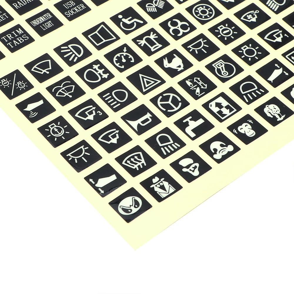 Car Sticker Rocker Switch Label Panel Decal for Land Rover Range Sport Vogue Evoque Discovery 4 | Автомобили и мотоциклы