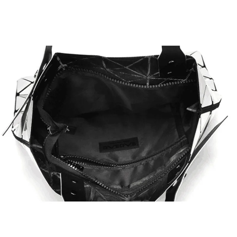 

2020 Luxury Version Matte Women's Handbags 6*6 Grid Japan Style Female Bag Adjustable Shoulder Strap Foldable Handbag With Logo