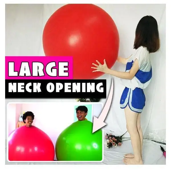 

Large Inflatable Bubble Bumper Balls Body Collision Bumper Ball Thicken Latex Fit For Kids Outdoor Activity Body Punching Ball