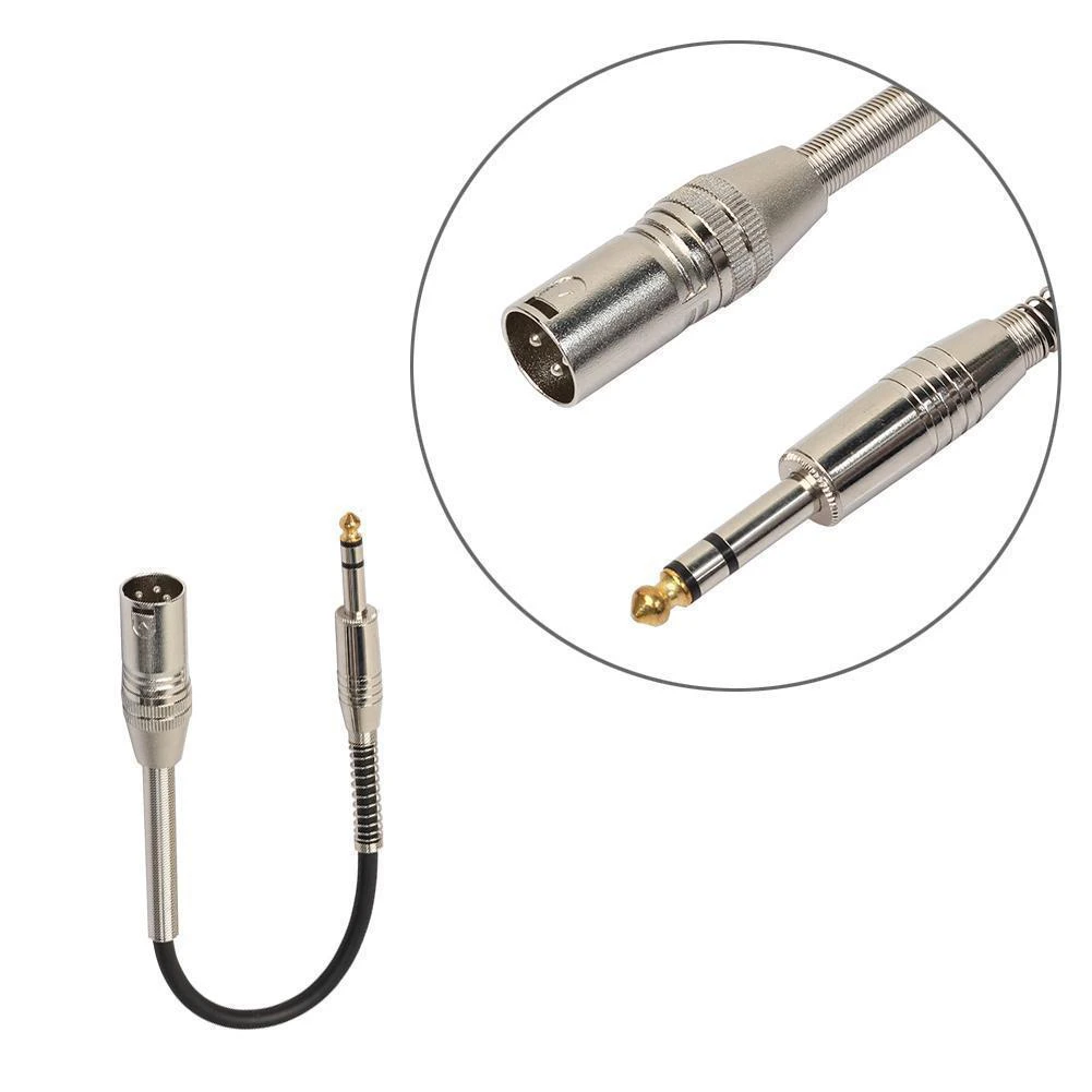 Кабель Jack 3 5 MM 1/8 дюйма на XLR Папа-папа Pin Aux шнур для смартфонов ноутбуков динамиков