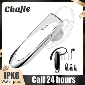 new bluetooth headphones wireless headset noise reduction earpiece business earbud waterproof earphones for huawei xiaomi iphone free global shipping