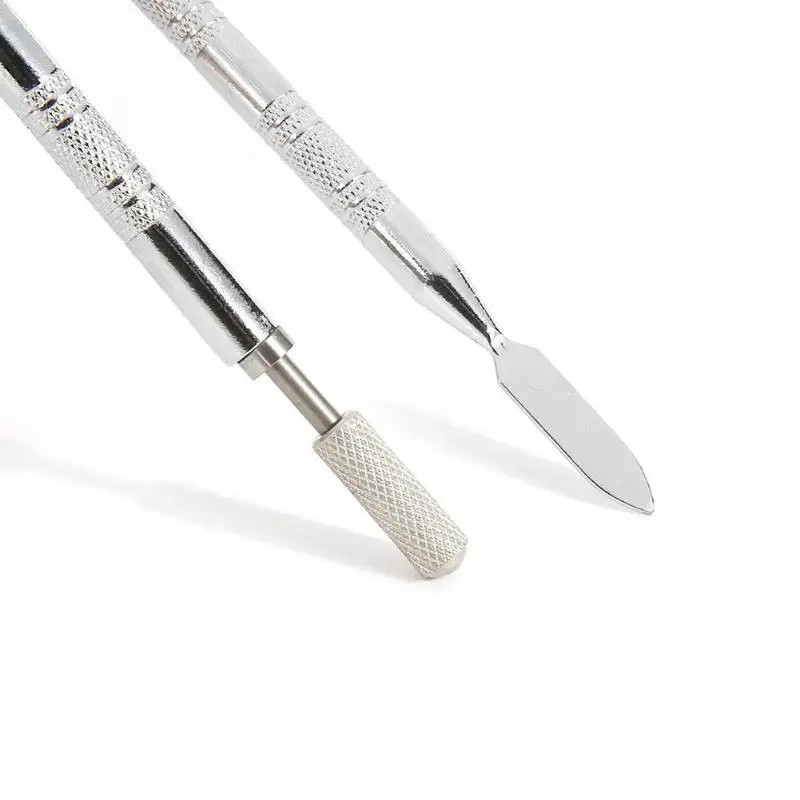 Ручка-аппликатор для кожевенного ремесла латунный валик с двойной головкой