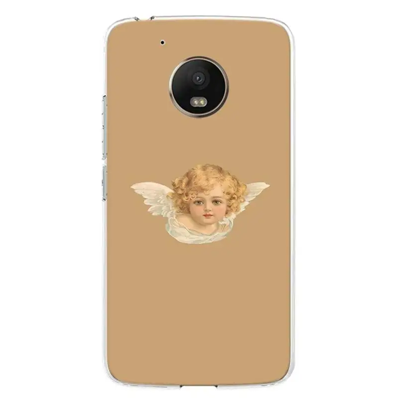 Чехол для телефона с изображением ангела Купидона Motorola Moto G8 G7 G6 G5S G5 G4 E6 E5 E4 X4 Play Plus
