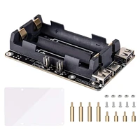for raspberry pi 4 ups power supply uninterrupted ups hat 18 650 backup battery power supply management expansion board