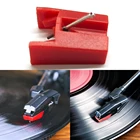 Стилус для поворотного стола динамический Магнитный проигрыватель иглы, Виниловый проигрыватель, граммофон, Запасные Принадлежности