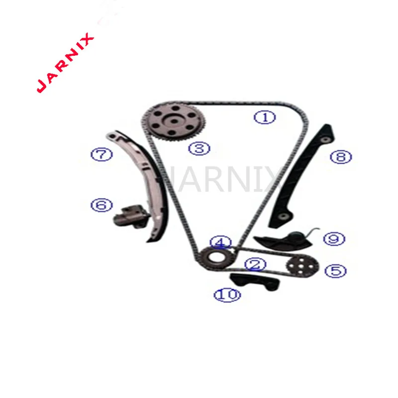 Комплект цепи синхронизации двигателя для Mazda/2 3 (04 10) L3 OEM:L30512201 L305 12 201|Компоненты