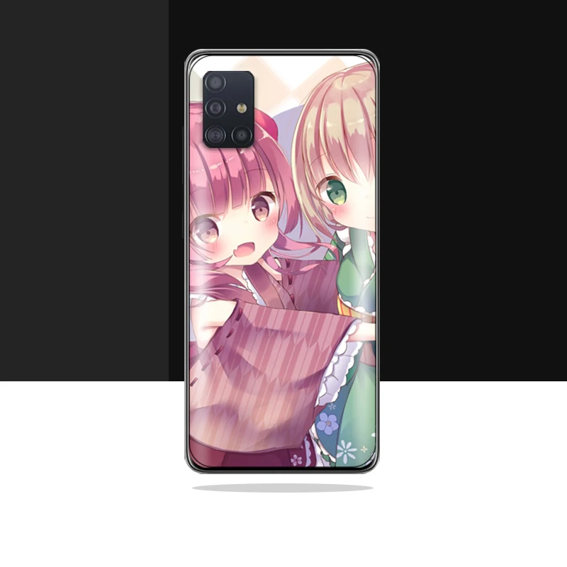 

Cartoon Anime Girl Japan Phone Case For Samsung Galaxy A72 A71 A51 A70 A60 A50 A40 A30S A30 A20E A20 A10 4G 5G Shockproof