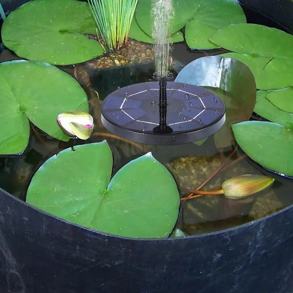

Water Pump Garden Decoration ABS 18cm 4.5V3W Creative Outdoor Engineering Plastics Floating Fountain