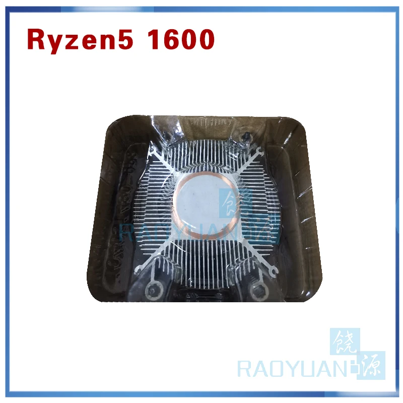 Процессор AMD Ryzen 5 1600 R5 1600 3,2 ГГц шестиядерный процессор с двенадцатью потоками 65 Вт Процессор YD1600BBM6IAE разъем AM4 с охлаждающим вентилятором