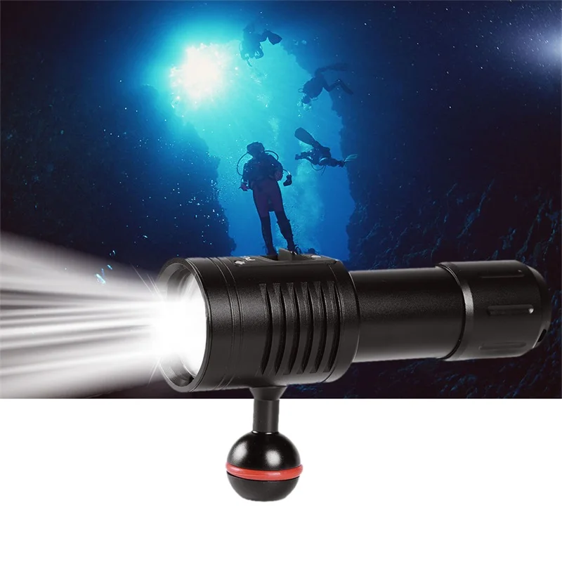 1 комплект светодиодный вспышка для подводного погружения и светильник