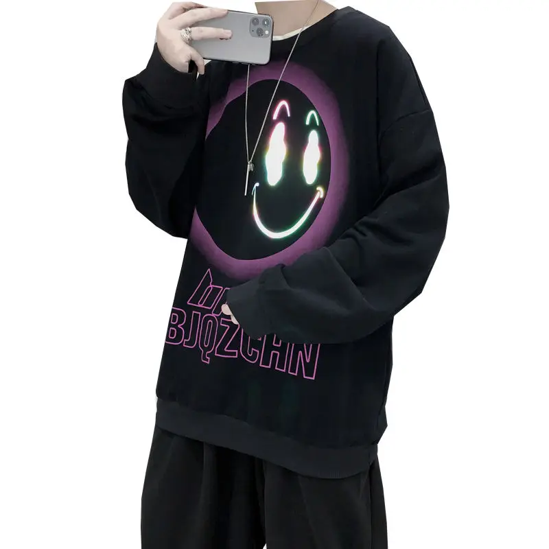 

Men's sweatshirts 2020 autumn and winter new comfortable and versatile loose pullovers young people fashion trend clothing
