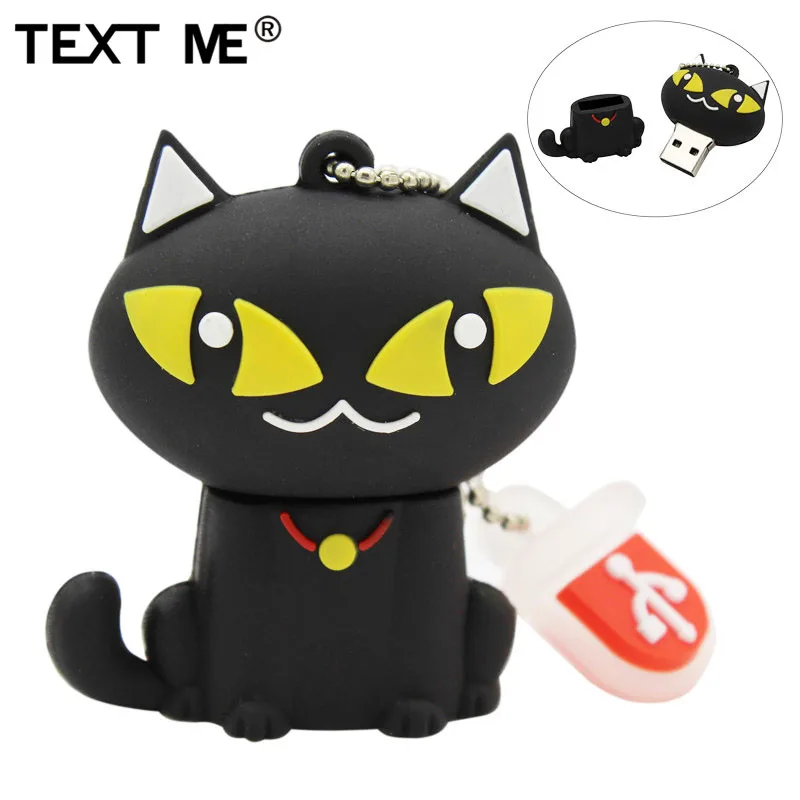 USB-флеш-накопитель TEXT ME в виде мультяшного колокольчика 4 ГБ 8 16 32 64 | Компьютеры и