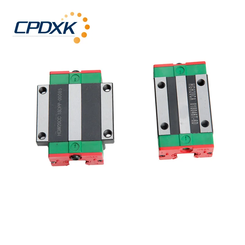 

HGR25 Square Linear Guide Rail 2pcs 250mm-950mm+4pcs HGH25CA/HGW25CC Flange Slide Block Carriages For CNC Router Engraving