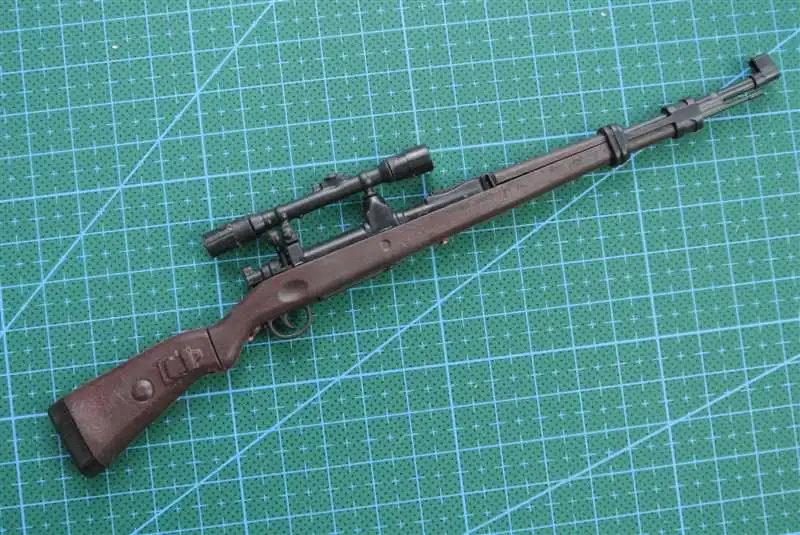 1:6 KAR 98K Mauser винтовка пистолет Модель с покрытием пластик военная модель аксессуары для 1" экшн-фигурки дисплей коллекция