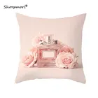 2021 Новинка духи Подушка с изображением бутылки Cover наволочки Декор для дома полиэстер диван автомобильные наволочки Housse 45x45 см