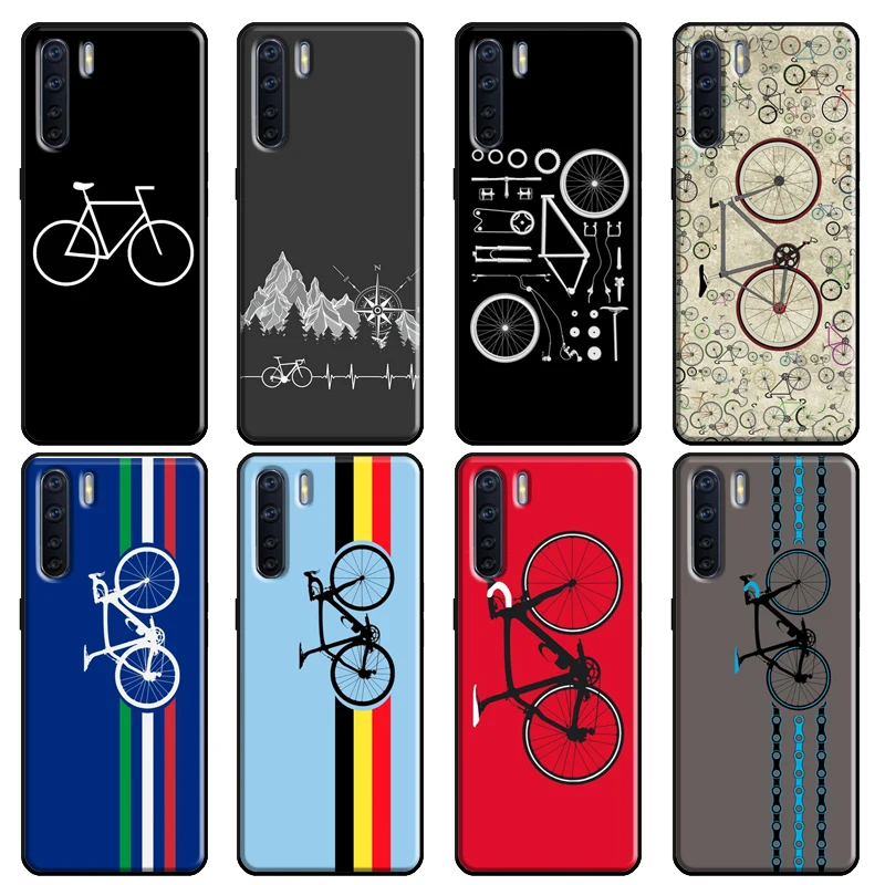 Мягкий чехол для горных велосипедов OPPO F5 F7 A52 A72 A1K A5S A15 A83 A91 A31 A53 A9 A5 2020 Reno 4 Pro 2Z |