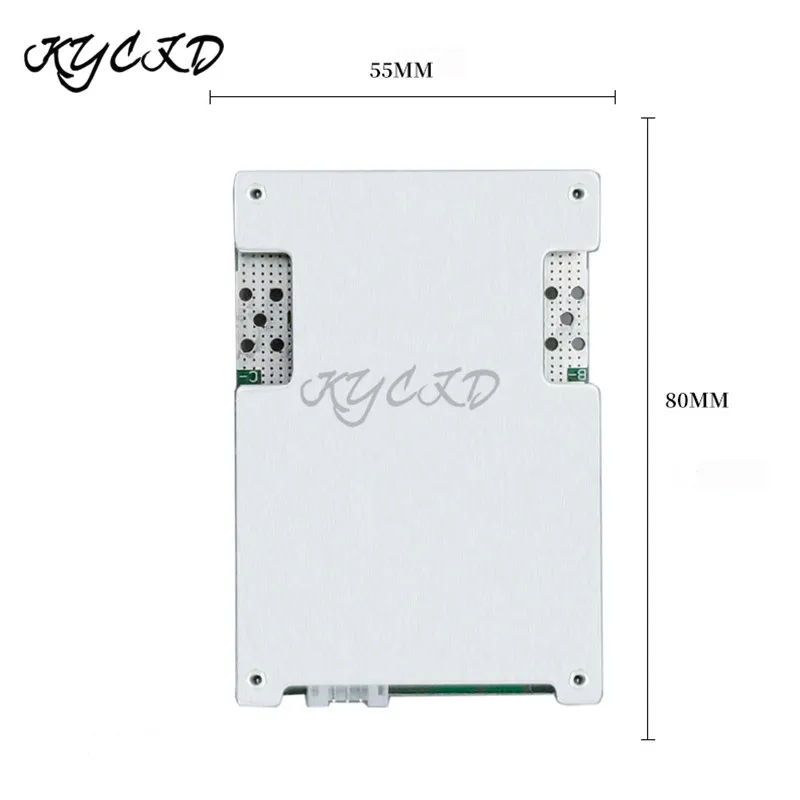 Lifepo4 Battery Balanced BMS 4S 12V 50A 100A Charge Protection Board PCB PCM For Power Bank Escooter Electric Bike Charging