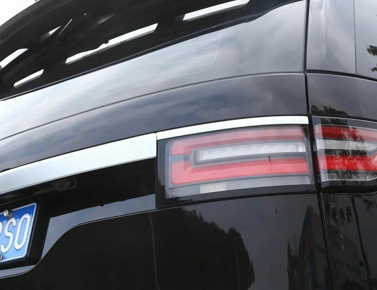 1 Набор = 2 шт. хромированный задний фонарь ABS для Land Rover Discovery 5 2017 | Автомобили и