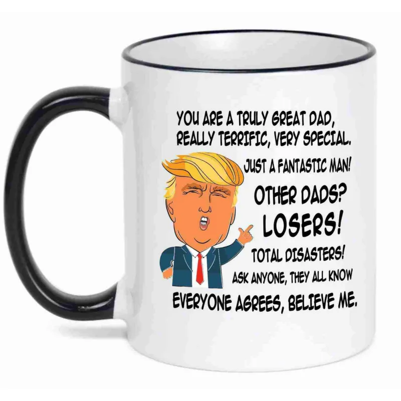 350 мл уникальный дизайн забавная большая мама папа письмо шаблон керамическая