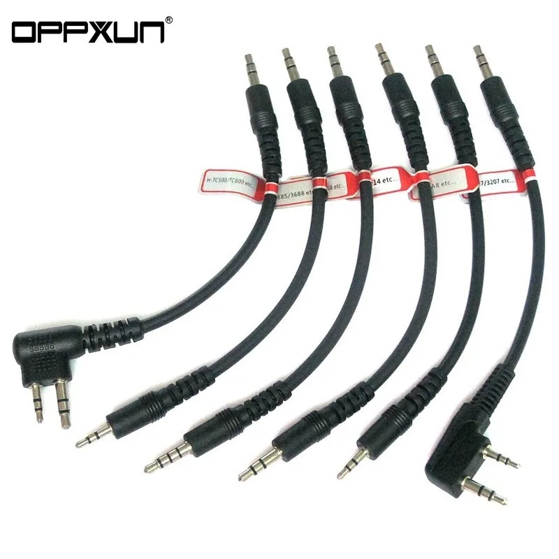 

For Kenwood Baofeng Motorola UV5R UV-5RE Plus GT-3 UV-B5 UV-B6 BF-888S 6 in 1 USB programming cable two-way radio