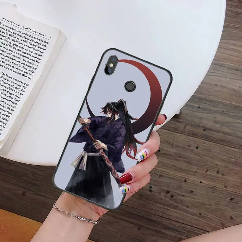 

Anime Demon Slayer Akaza Phone Case For Xiaomi Redmi 7 9t 9se k20 mi8 max3 lite 9 note 8 9s 10 pro Soft Silicone Shell Cover