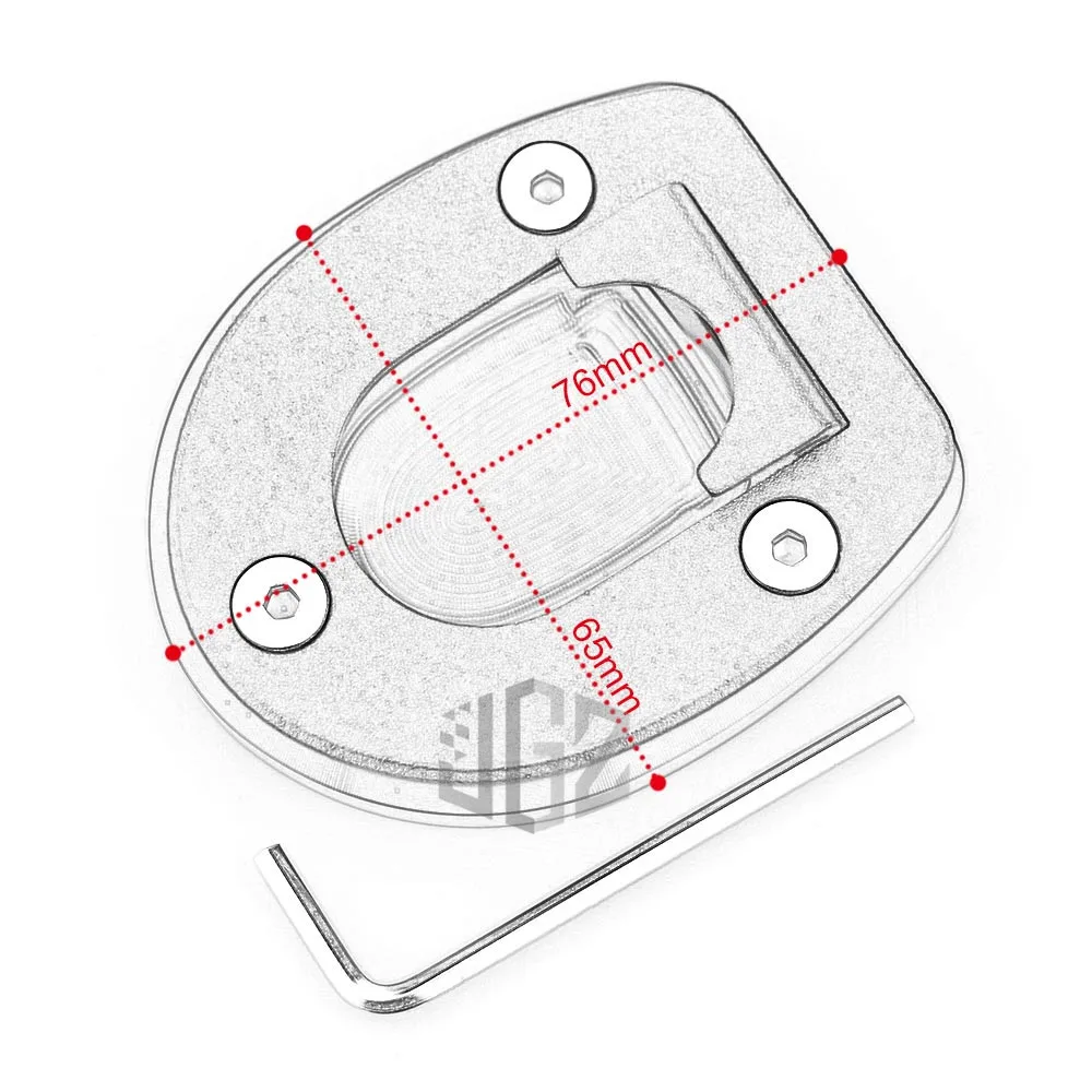 Боковая подставка с ЧПУ для мотоцикла увеличивающая VESPA GTS 250 300 2013 - 2019 2020