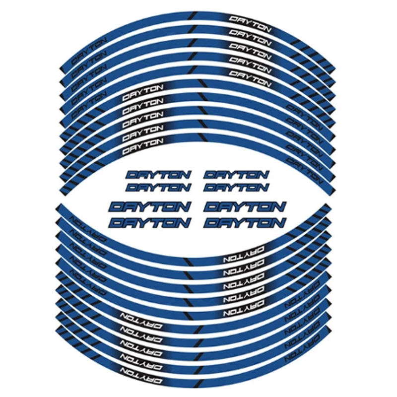 Подходят Триумф Дейтон мотоцикл внутренние колеса наклейки обода