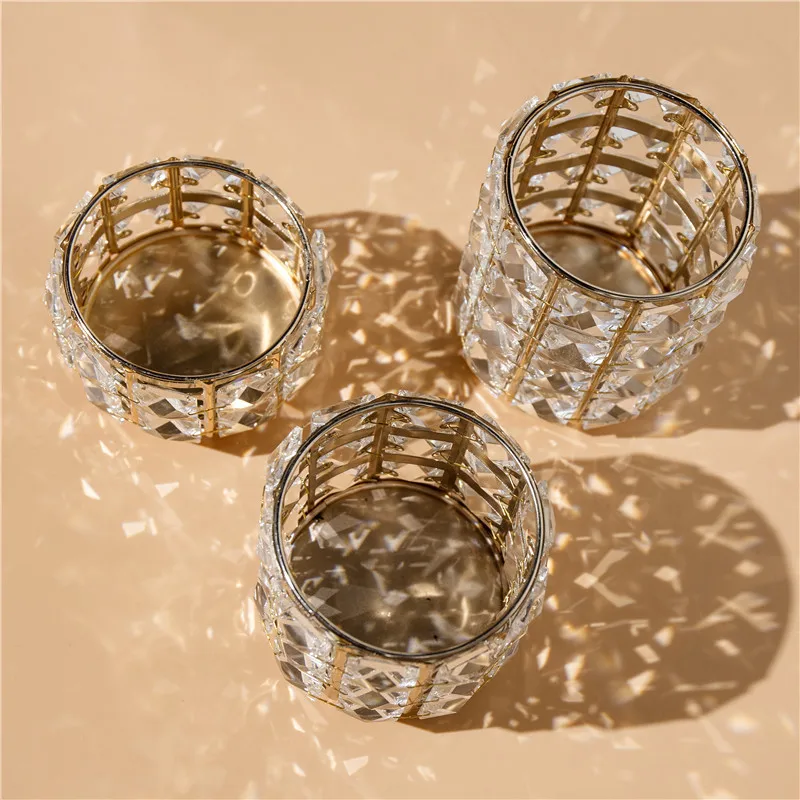 1 шт. креативная трубка для хранения кистей макияжа Хрустальный подсвечник