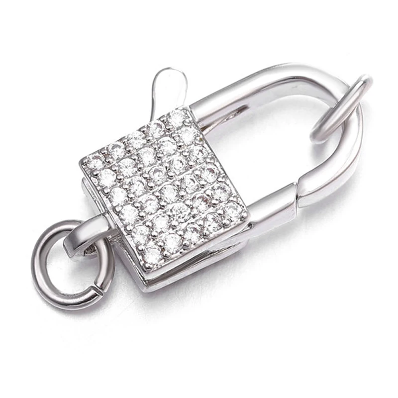 Застежки для ювелирных изделий сделай сам застежки-карабины медные ожерелий