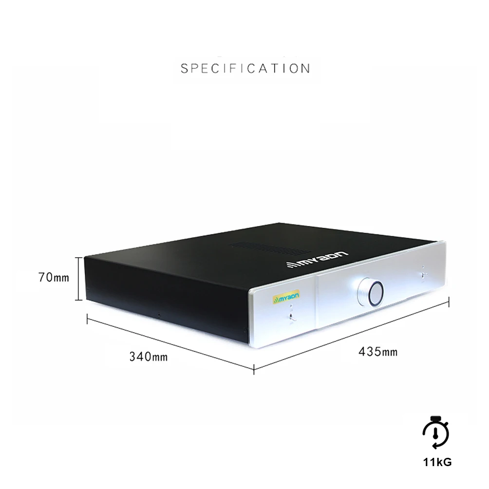 Myadn MT-2000G стерео домашний аудиоусилитель 2,0 класса D усилитель мощности 85 Вт+ 85 Вт
