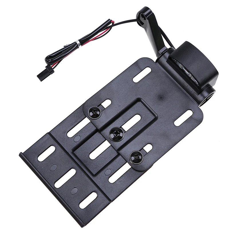 POSSBAY 8mm Motorcycle Side Mount Holder for Harley Sportster XL883 XL1200 2004-2016 LED License Plate Frame Lights Brackets | Автомобили