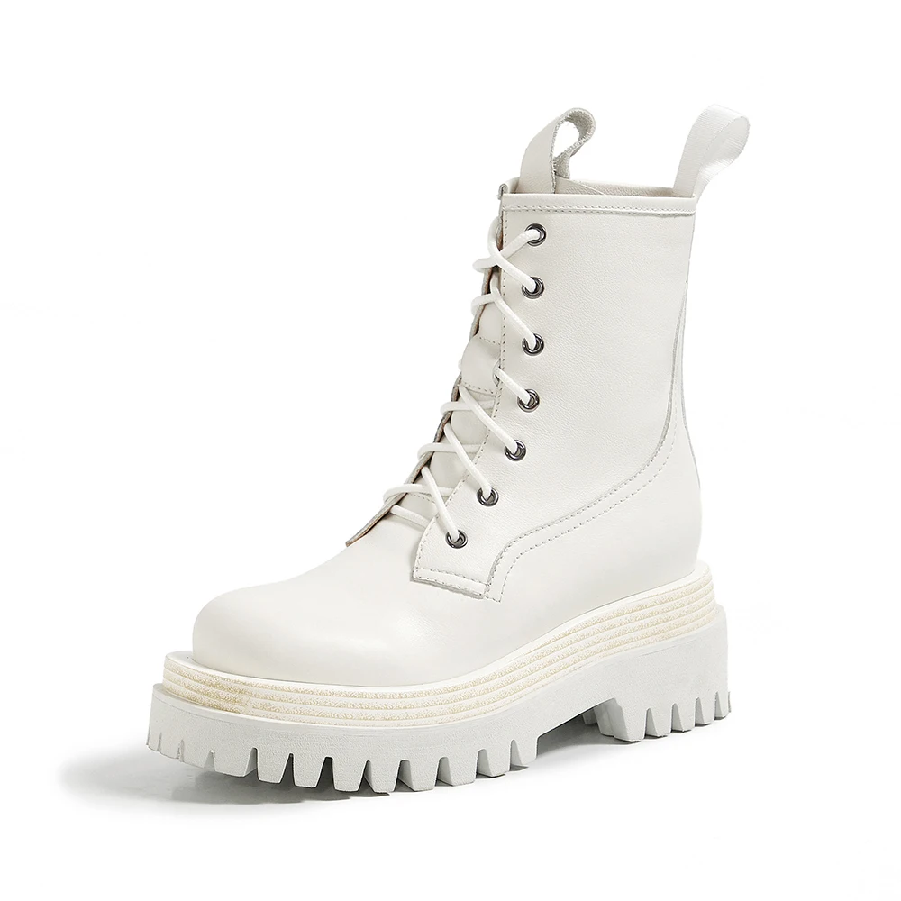 Beli Dovereiss Fashion Wanita Sepatu Musim Dingin Baru Putih Seksi Pendek Boot Elegan Sexy Ringkas Mature Cross Diikat Sepatu Bot Pendek 40