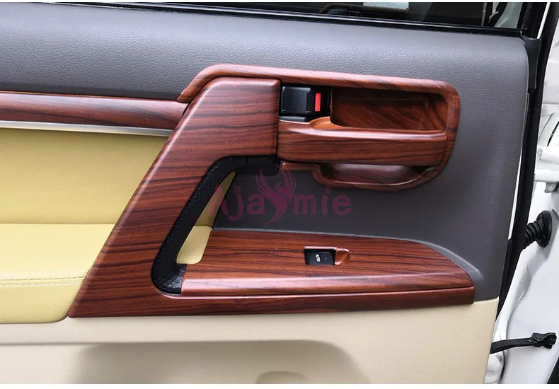 Стайлинг автомобиля деревянная Рабочая панель внутренняя отделка 2008 2017 для Toyota