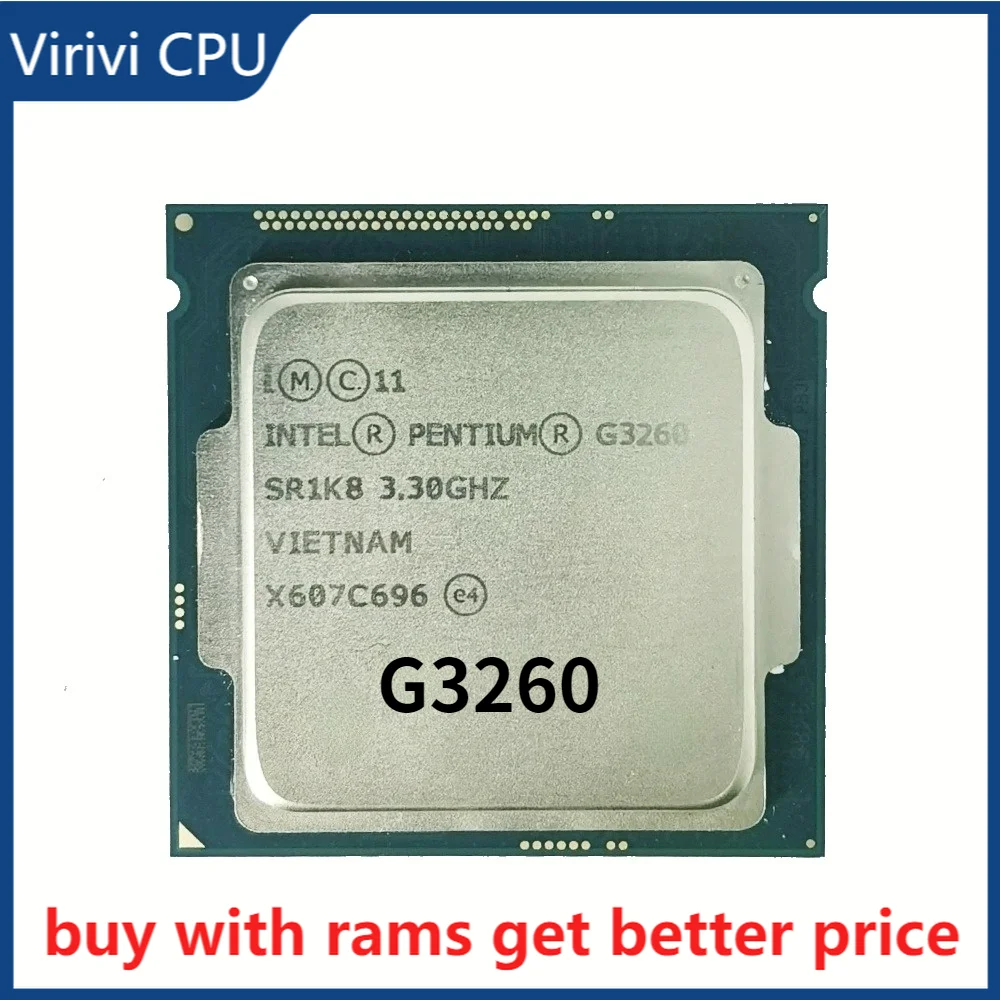 

Двухъядерный процессор Intel Pentium G3260 3,3 ГГц 3 Мб 53 Вт LGA 1150
