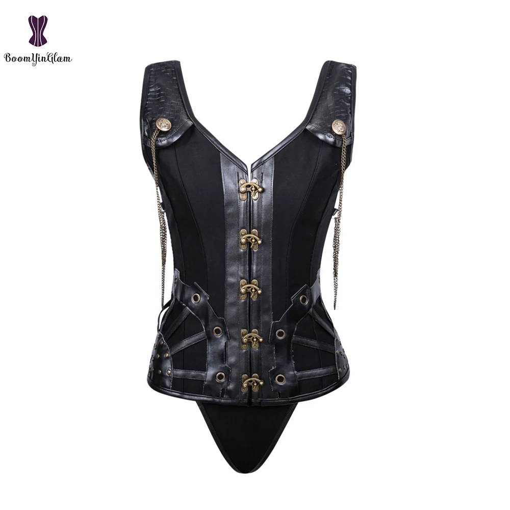 

Женский корсет-бюстье в стиле стимпанк